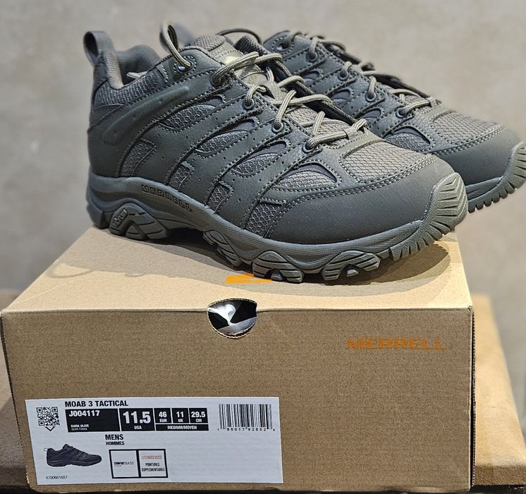 Кросівки Merrell MOAB 3 Low Tactical. Розмір 42-  48