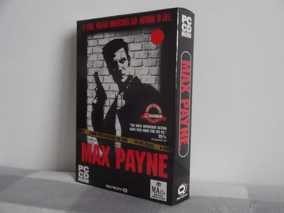 MAX PAYNE (2001) - BIG BOX Edycja Kolekcjonerska Stan 10/10