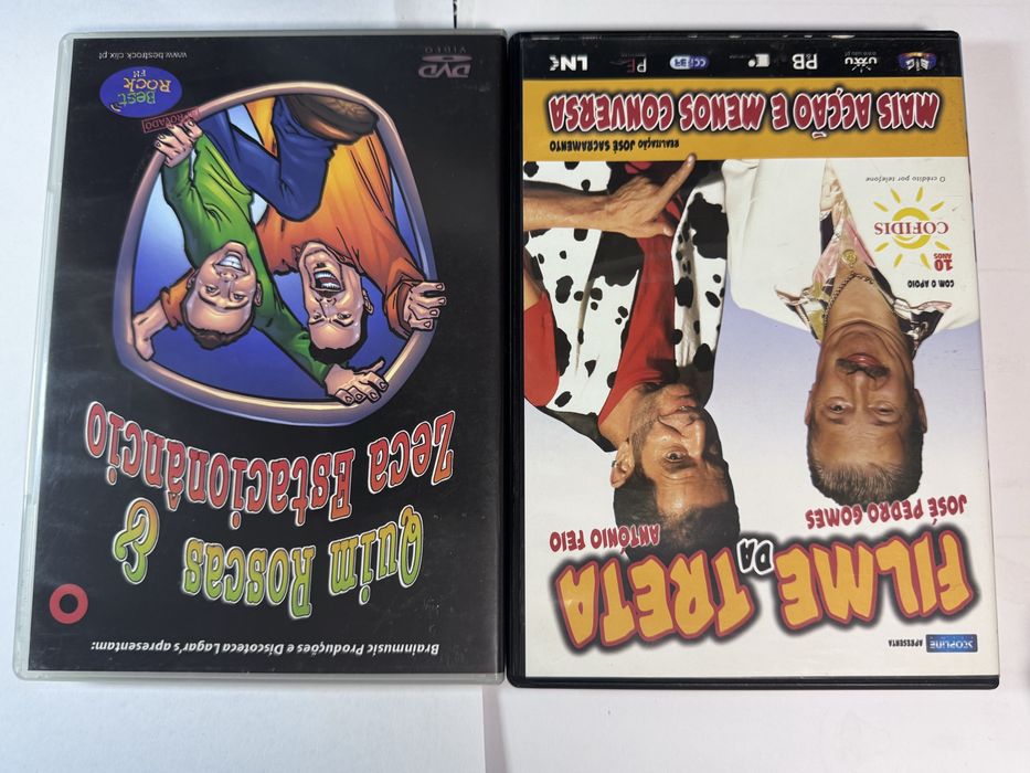 DVDs ORIGINAIS usados uma do vez