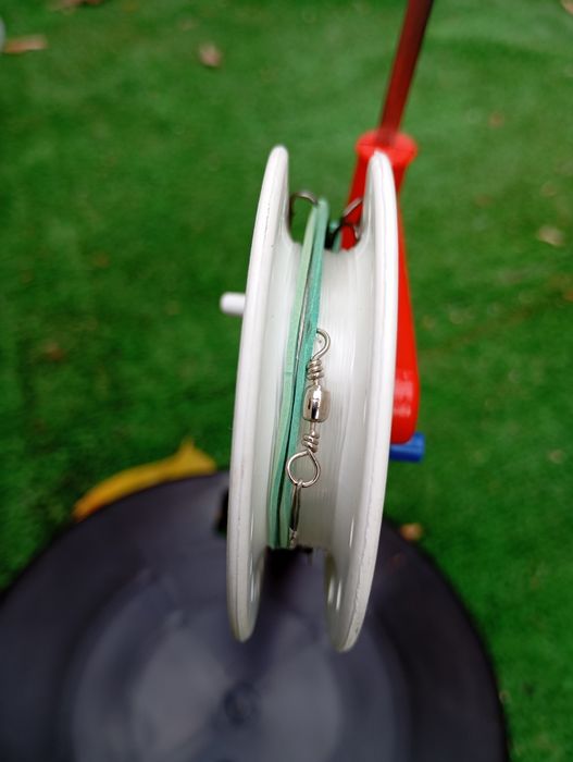 Ящик рыбацкий+ 10 жерлиц оснащенных N1, Украина.