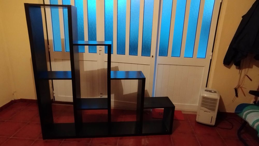 Móvel, estante, branco, em muito bom estado