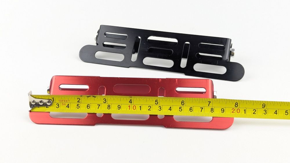 Універсальна планка-кріплення номера мотоцикла з регульованим кутом