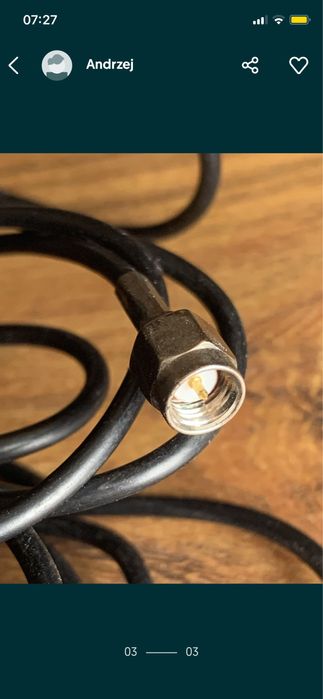 Antena GSM z wtykiem SMA