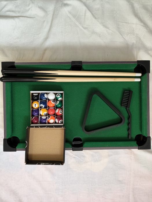 Mesa mini bilhar madeira