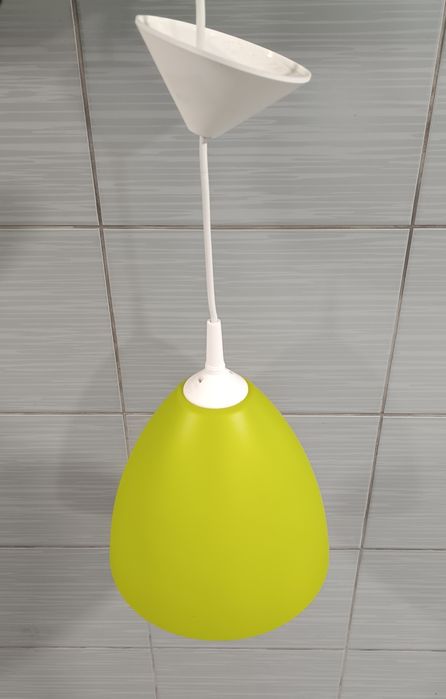 Lampa wisząca, 2szt. zielona + niebieska