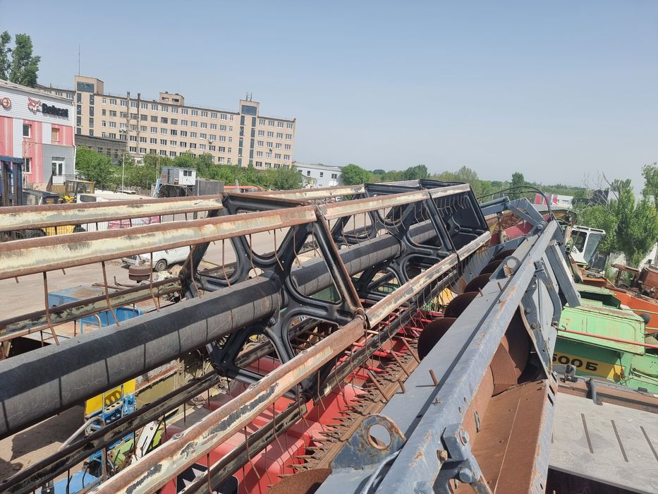 Жатка 6.7 massey ferguson 7260, laverda