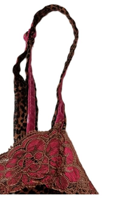 Кружевная майка Victoria's Secret Cheetah