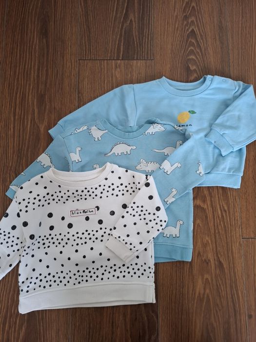 Bluzy chłopięce Zara H&M Sinsay rozm. 74