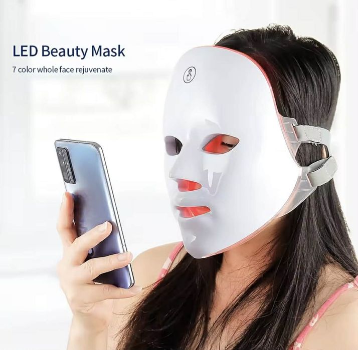 Maska LED UV do twarzy .