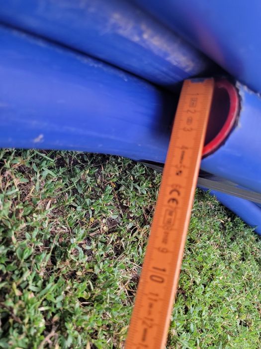 Rura pcv 4,5cm 50 metrów długa