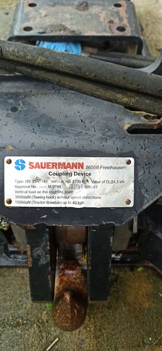 Zaczep dolny hitch Sauermann HS 3100-HD