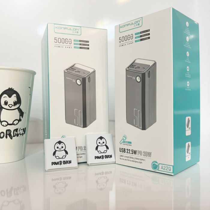 Розпродаж!Konfulon 22 50000mAh із ліхтариком!