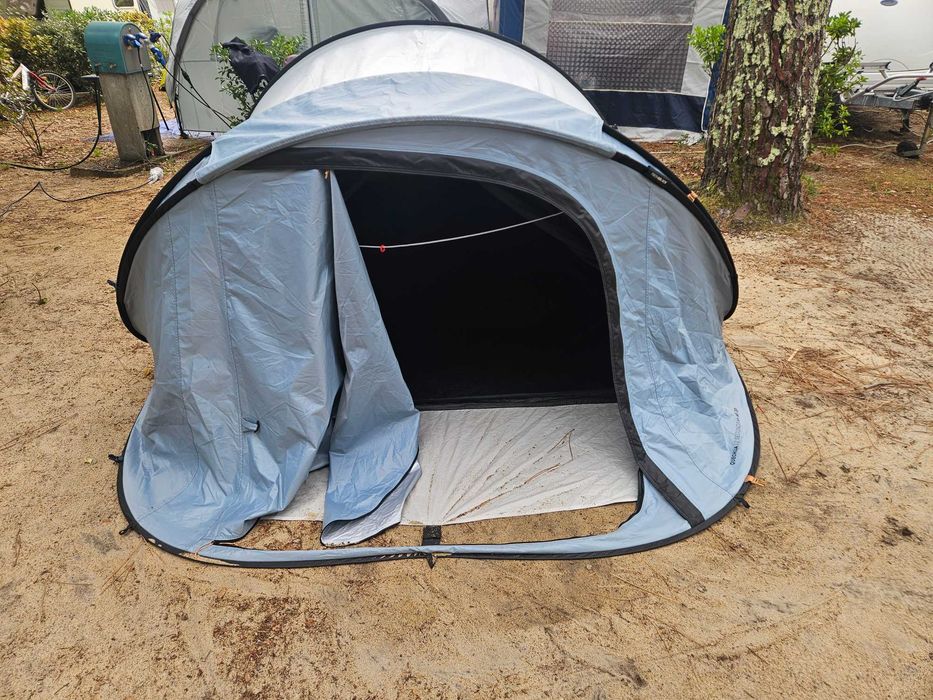 Tenda de campismo instantânea 3 pessoas, 2 Seconds XL Fresh & Black