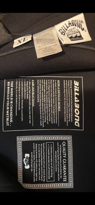 Fato Neoprene Billabong 302 XL