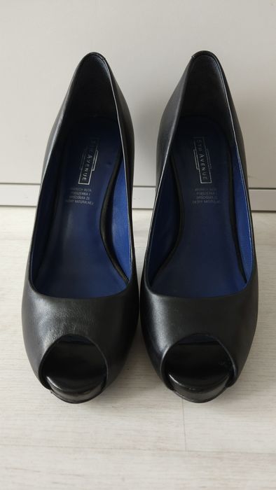 Szpilki peep toe 5th Avenue r.37