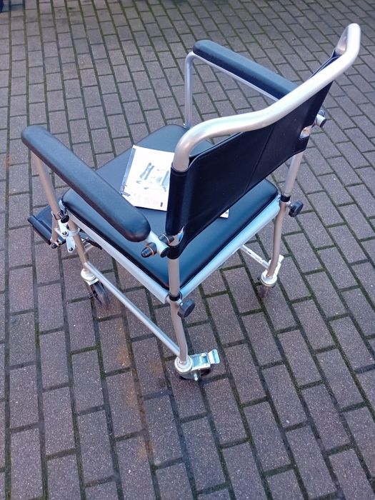 Balkonik inwalidzki kule toaleta przenośna