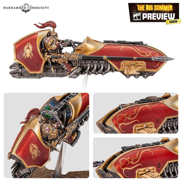 2X GYRFALCON JETBIKE Adeptus Custodes Warhammer 40k Ramki