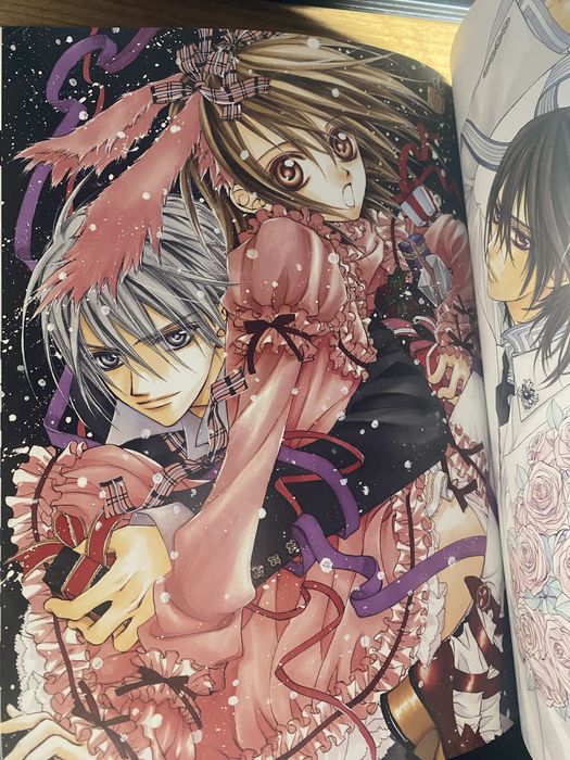 Арт-бук Last night Vampire Knight Аніме Лицар Вампір,Vampire Knight