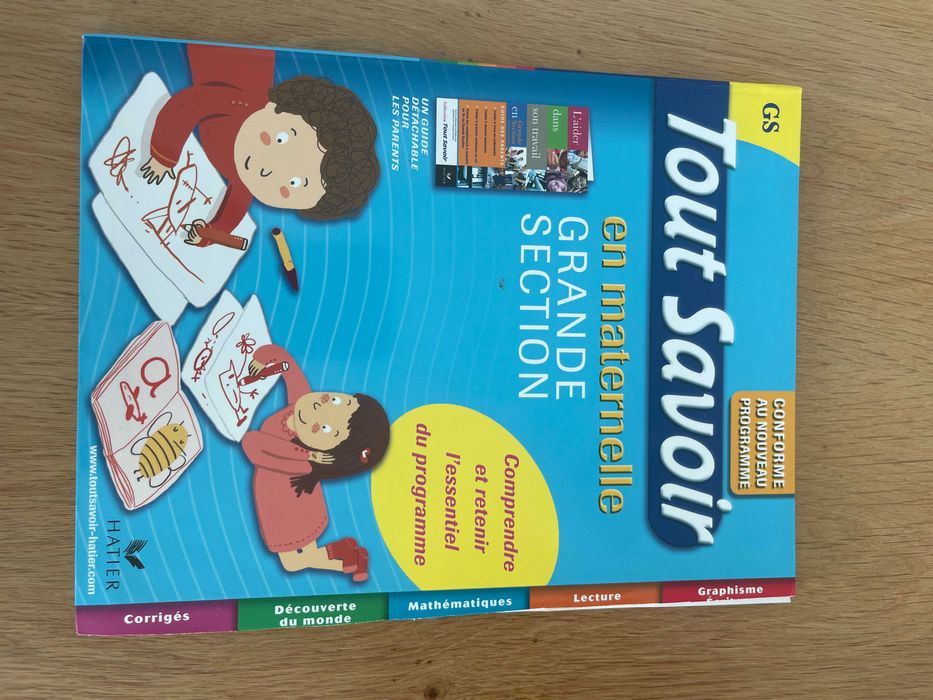 Manual escolar Tout Savoir en Maternelle Grande Section