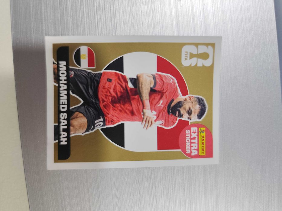 Salah ouro Panini mundial 2026