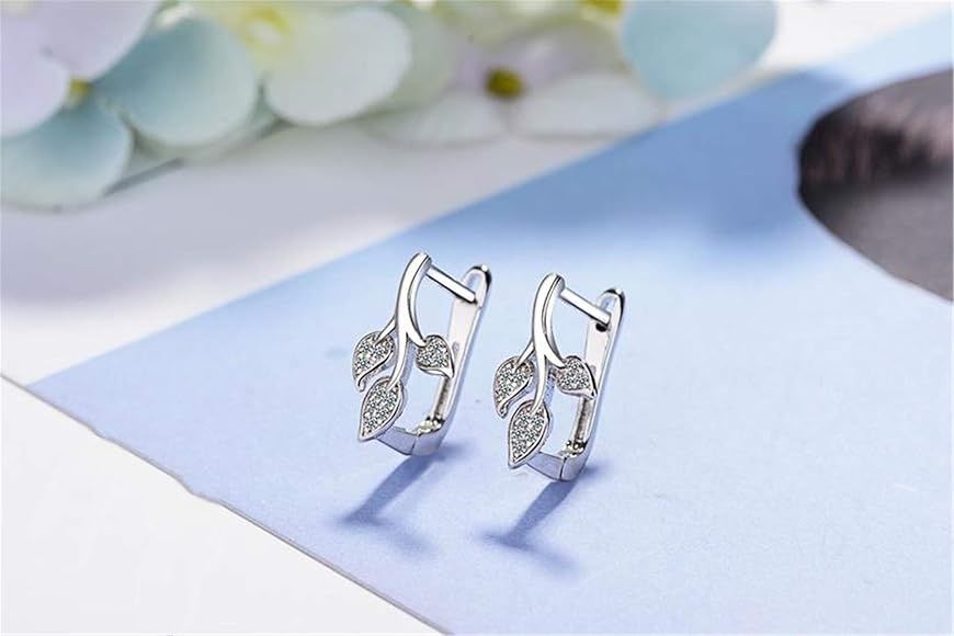 Серьги серебро стильные