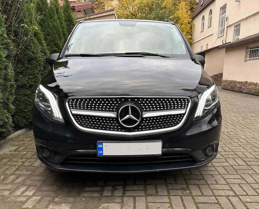 Решітка радіатора Mercedes-Benz Vito 447 2014-2023 Diamond передняя решетка радиатора мерседес бенц віто