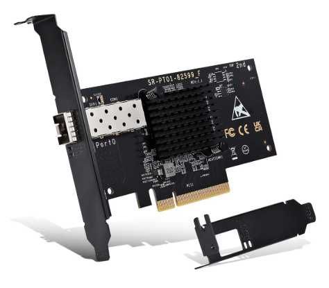 Мережева плата PCI-e NICGIGA 10 Гбіт/с SFP+ на базі Intel 82599