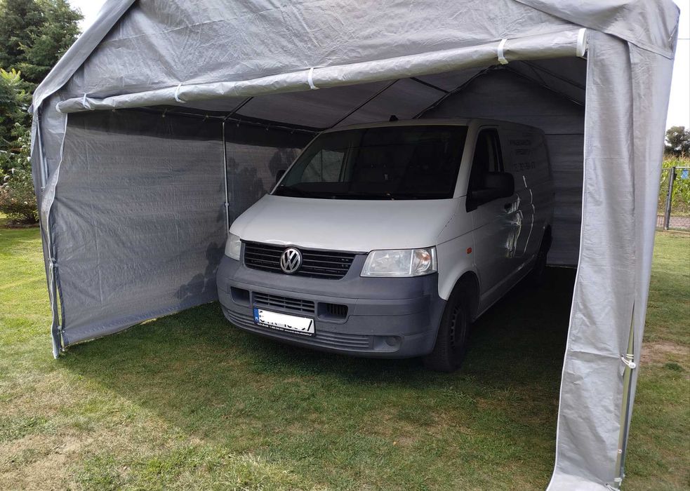 Namiot garażowy magazynowy imprezowy 3x6, 4x6, 4x8