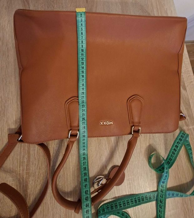 torebka mexx duża brązowa