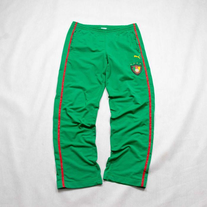 SAMPLE Y2k Puma Kamerun trackpants wide leg spodnie dresowe szerokie M