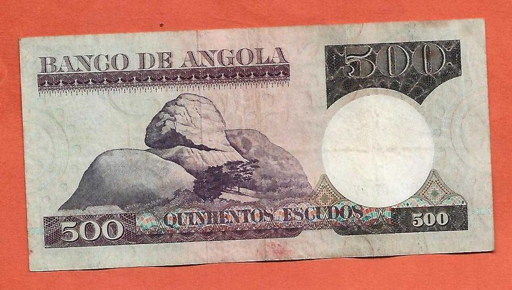 Angola Nota 500$00 1973