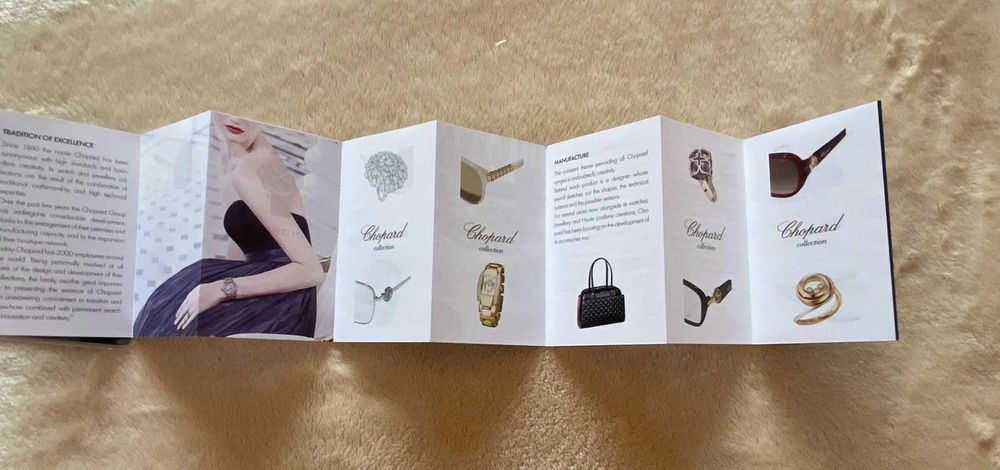 Chopard карта для украшений