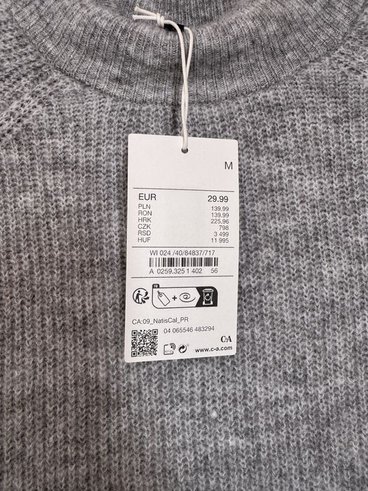 Плаття тепле фірми C&A