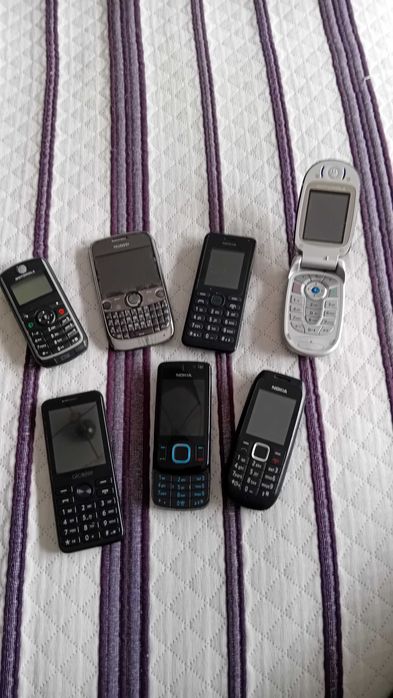 Telemóveis a funcionar