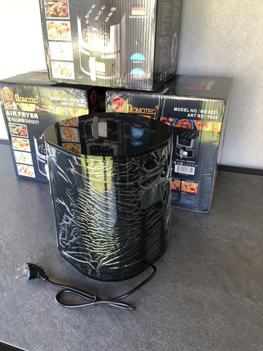 аерогриль аерофритюрница  мультипіч фритюрниця аерогріль Domotec 2тени