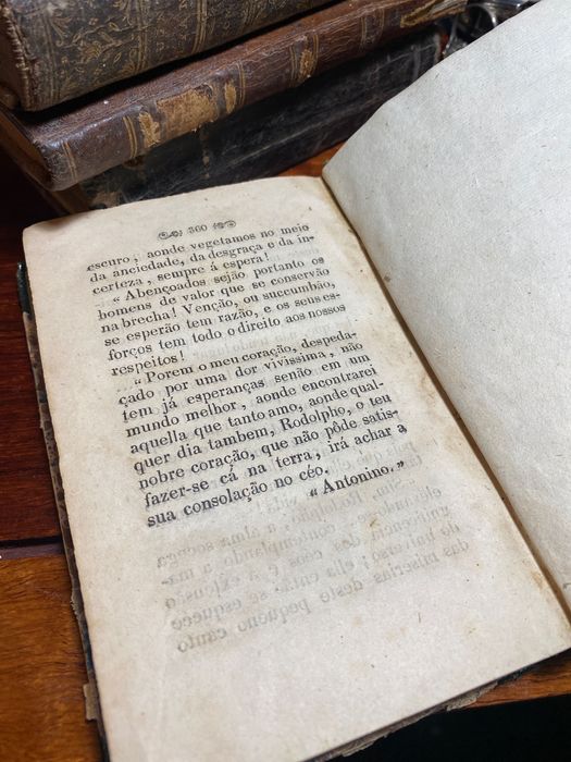 Livro Séc XIX Emerance por Madame Ancelot Lisboa 1845