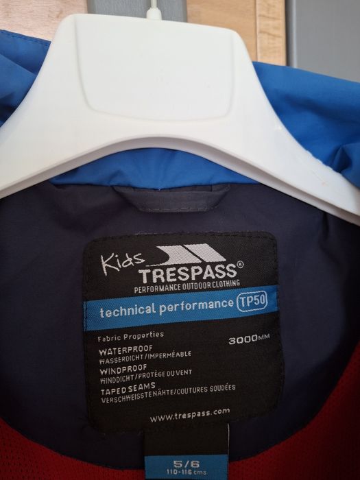 Куртка Trespass для хлопчика  5-6 років