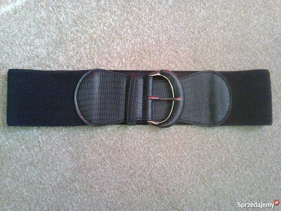 Pasek czarny guma Blue Shadow