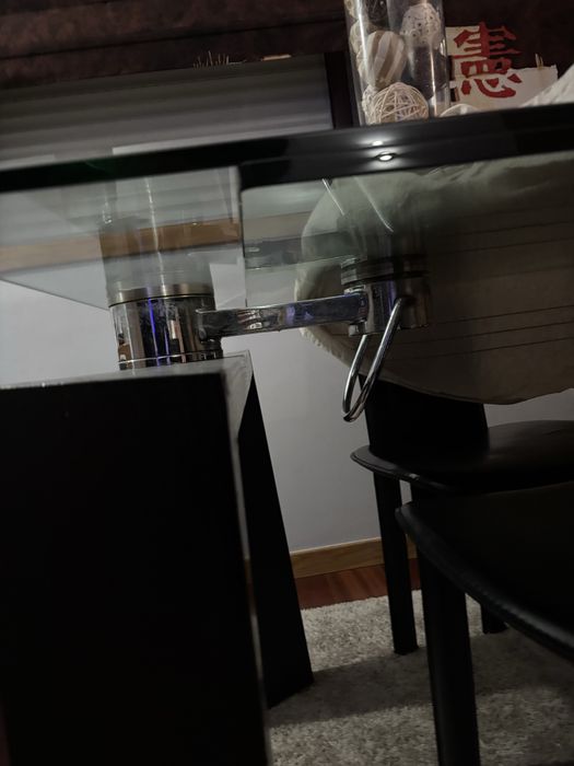 Mesa de sala vidro temperado