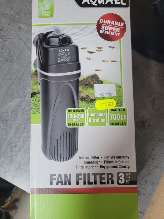 WYPRZEDAŻ! Filtr fan filter 3 plus w sklep zoologiczny Pawik