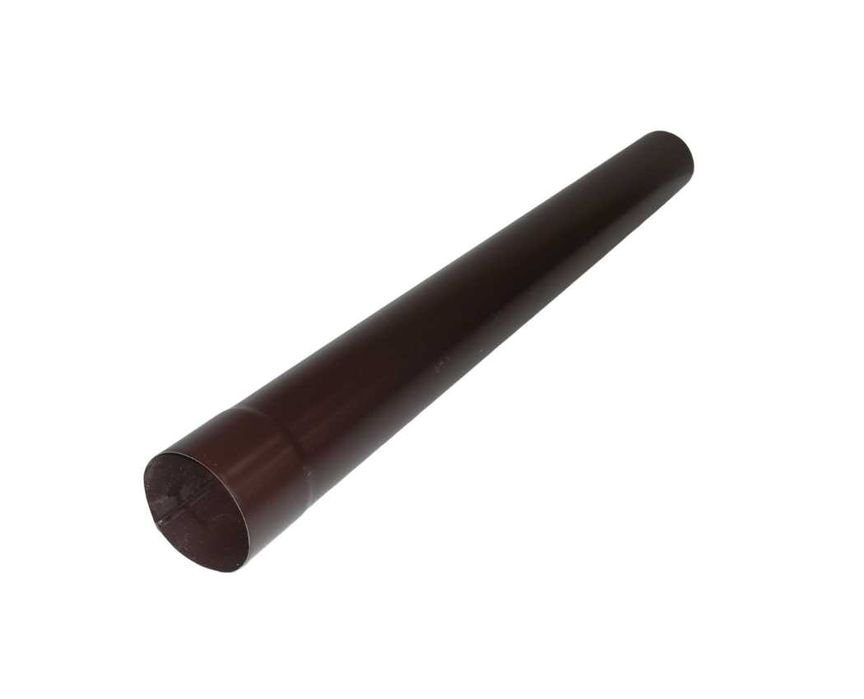 ZAMBELLI rura spustowa stalowa BRĄZ 100mm - LIKWIDACJA MAGAZYNU!