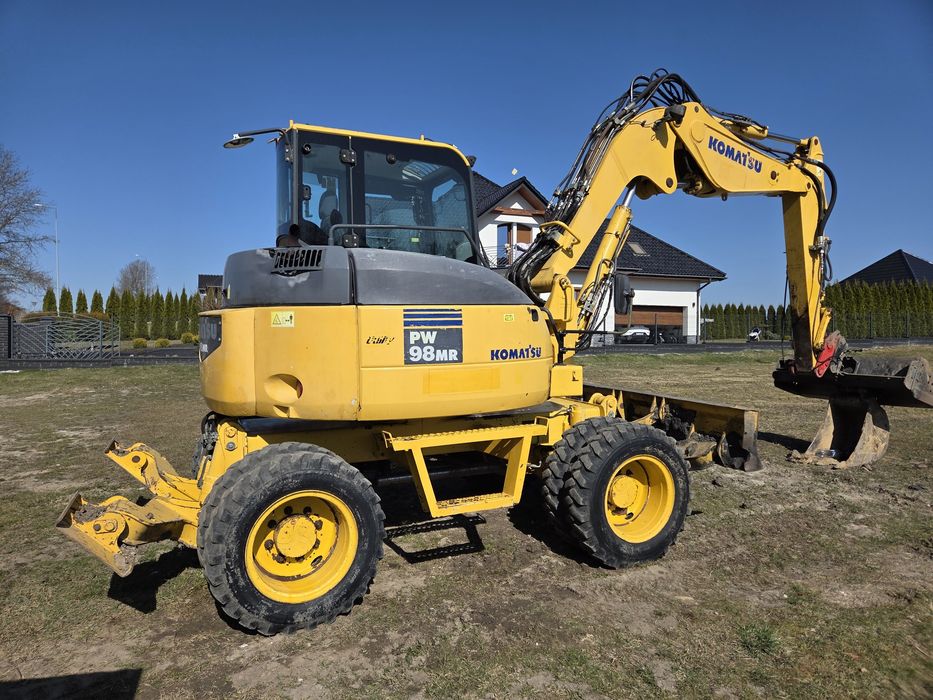 Koparka Kołowa Komatsu PW98 MR Cała w Orginale