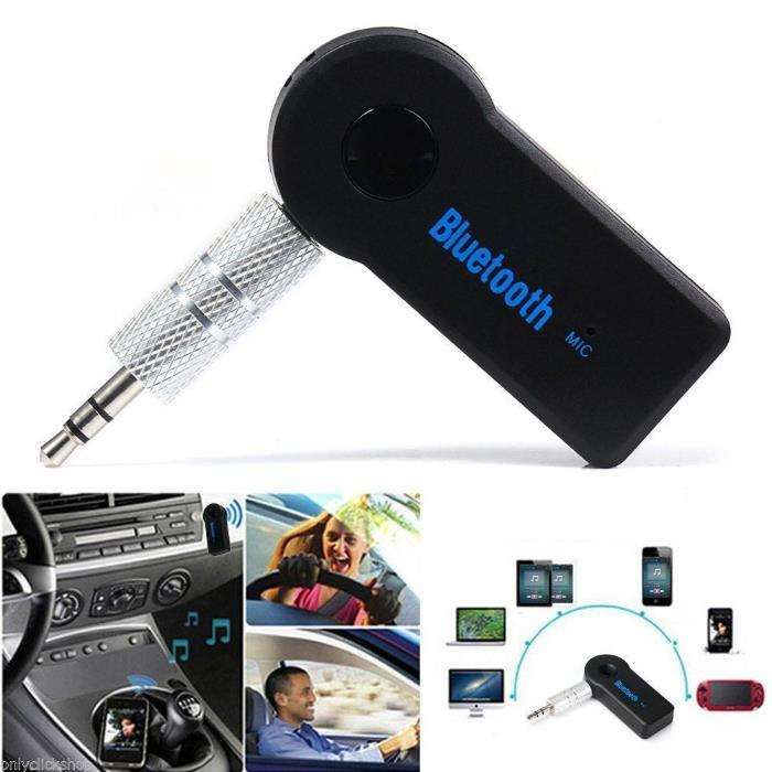 NOVO! Bluetooth Kit Mãos Livres, Receptor Jack 3,5 Audio Wireless