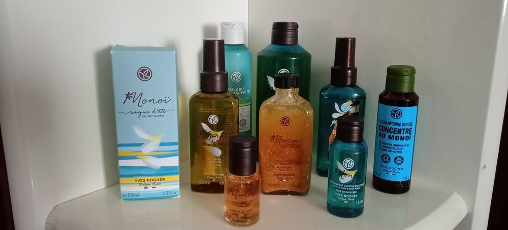 Produtos Monoi Yves rocher