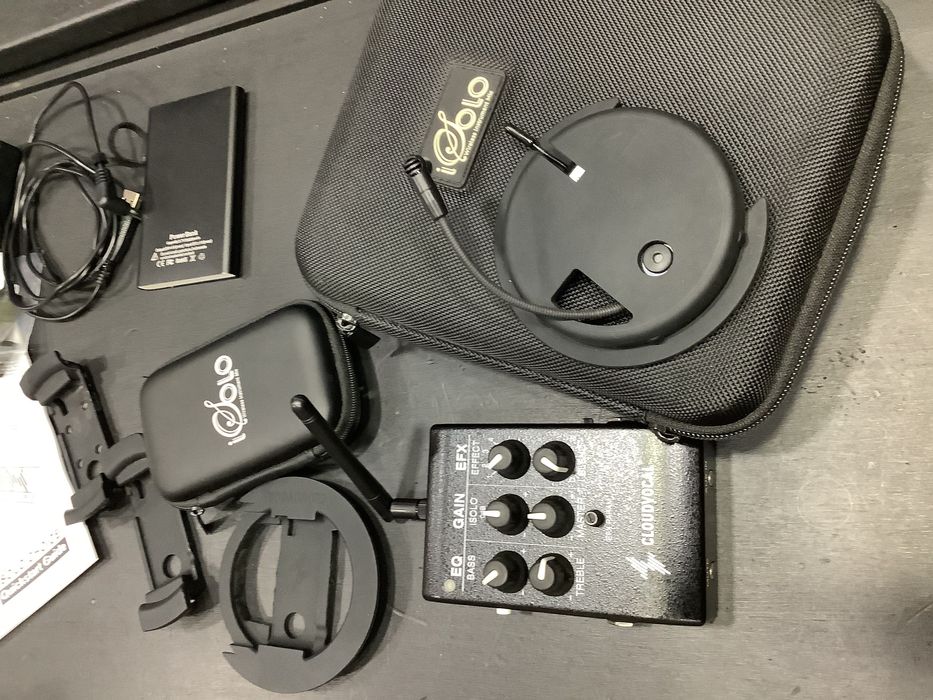Sistema sem fio para guitarra acústica, Cloudvocal ISOLO GT-10