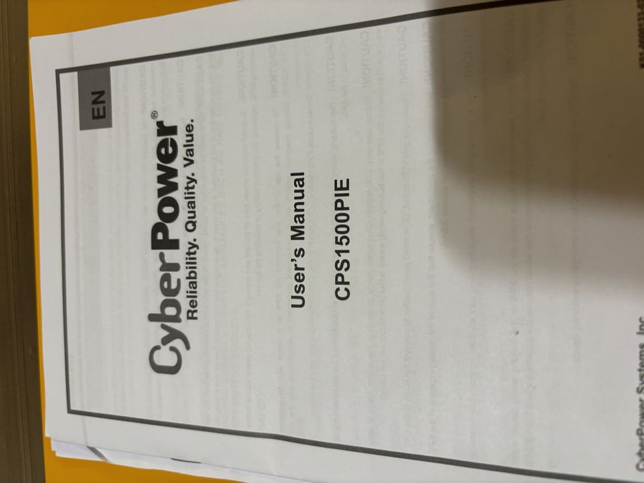Безперебійник  CyberPower CPS1500PIE