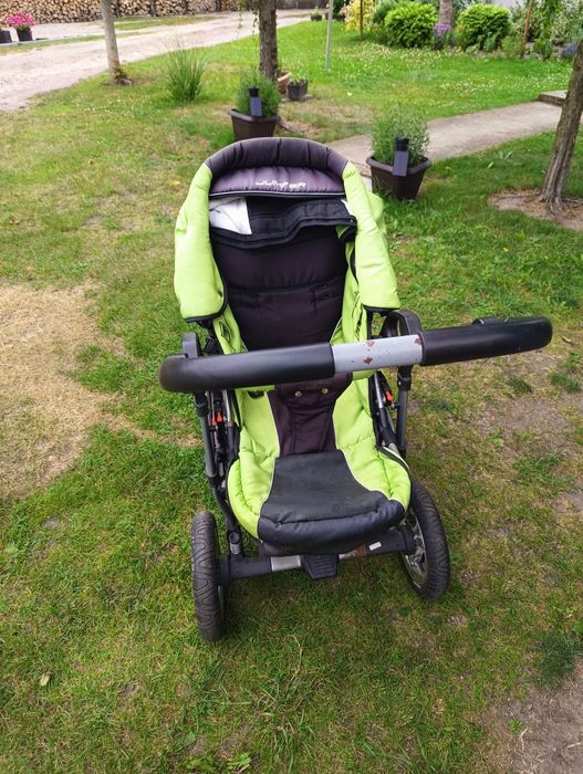 Wózek plus gondola i nosidełko