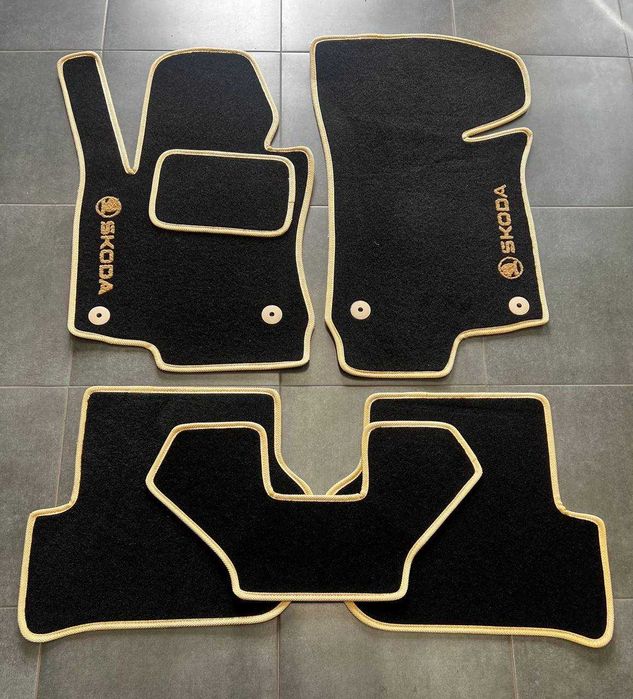 Ворсові коврики для Шкоди\Skoda Oktavia Tour\ А7\ A5\ A8\ A4\ поліки