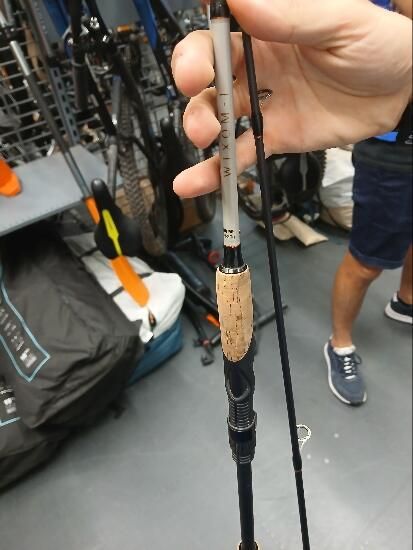 cana wixon 5M - Pesca com amostra cana