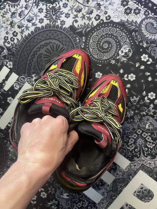 Balenciaga Track 1.0  Red Black 43 баленсиага траки трак 1
